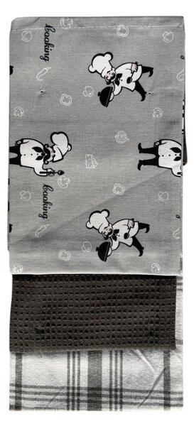 Sendia Textil Kuchynské utierky 3 Set MASTER CHEF' S