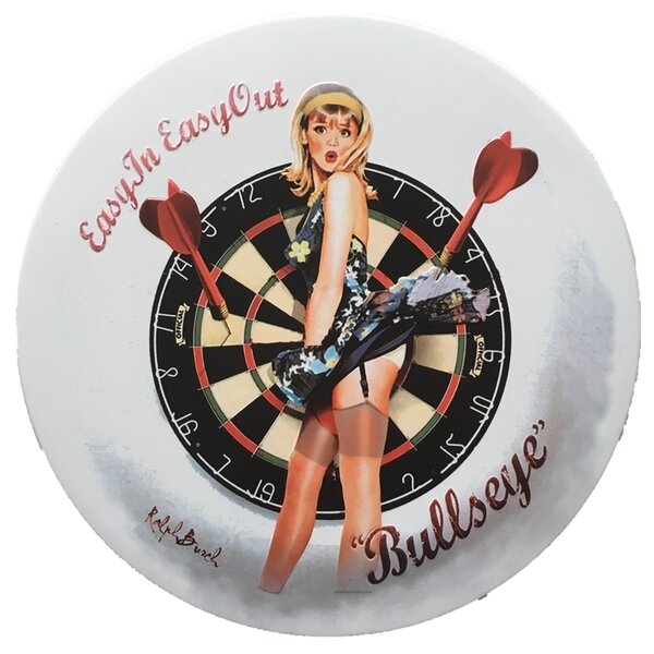 Ceduľa Bullseye 30x30 cm Plechová tabuľa
