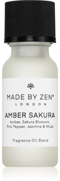 MADE BY ZEN Amber Sakura vonný olej 15 ml