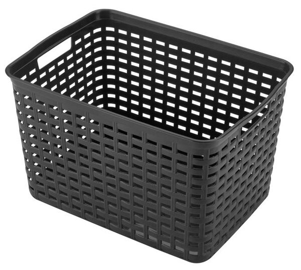 Plastový košík HEIDRUN 39x29x22cm MIX farieb
