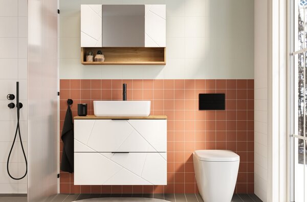 Skrinka pod umývadlo MAZI WHITE 38 | 80 cm