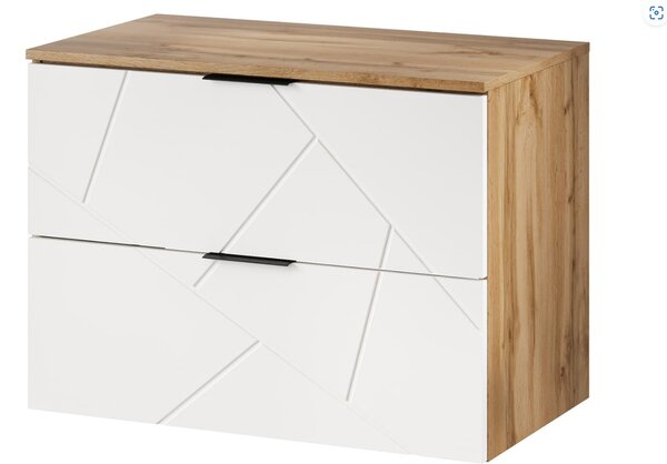 Skrinka pod umývadlo MAZI WHITE 38 | 80 cm