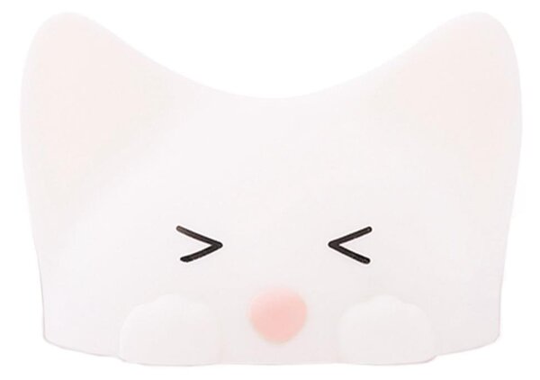 MegaLight - LED RGB Stmievateľná nabíjacia detská dotyková lampa CATTY CAT LED/5V
