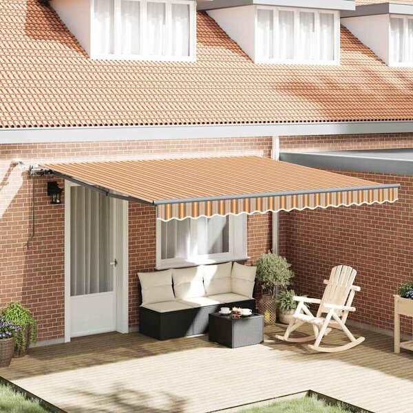 Maison Exclusive - Textília na slnečník s Viacfarebný 400 × 350 cm Polyester