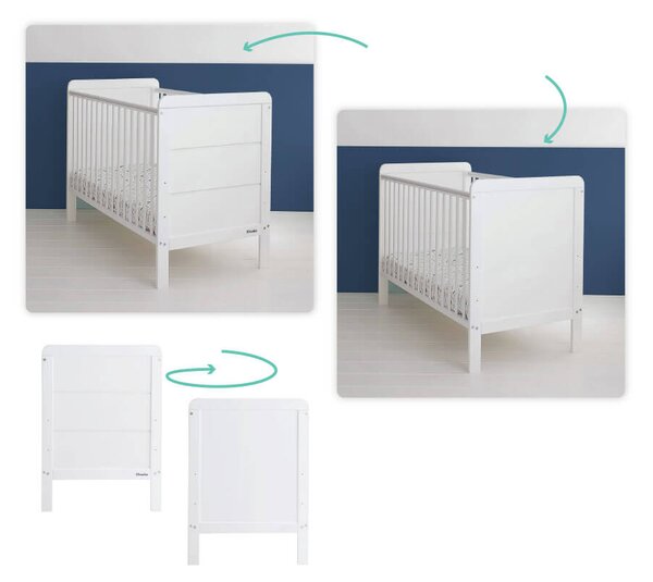 Detská postieľka Modern Cot 120x60 Variant úložný box: Bez úložného boxu
