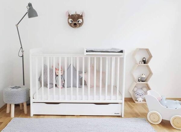 Detská postieľka Modern Cot 120x60 Variant úložný box: Bez úložného boxu