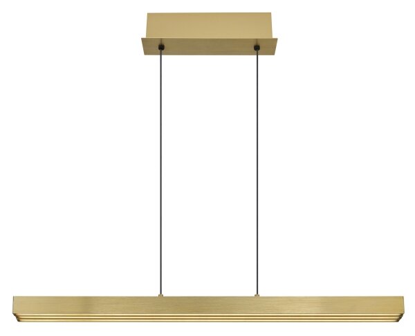 Globo 17016G - LED stmievateľný dotykový závesný luster na lankách ETHAN 39W/230V 2700/4000/6000K mosadz