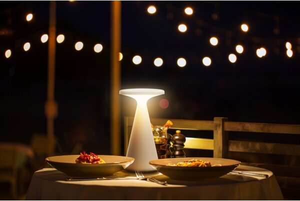 Osram - LED RGB s možnosťou stmievania, nabíjateľná vonkajšia stolová lampa TWIST LED/1,35W/3,7V 1800 mAh IP44