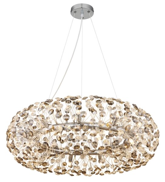Globo 64135H3C - LED krištáľový luster na lankách KATRINA 20xG9/3,5W/230V
