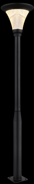 Globo 36911 - LED Stmievateľná solárna lampa LATERNA LED/8W/3,7V 2000 mAh IP54