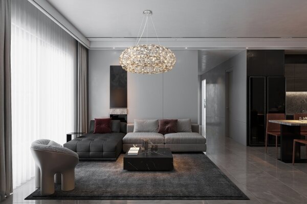 Globo 64135H3C - LED krištáľový luster na lankách KATRINA 20xG9/3,5W/230V