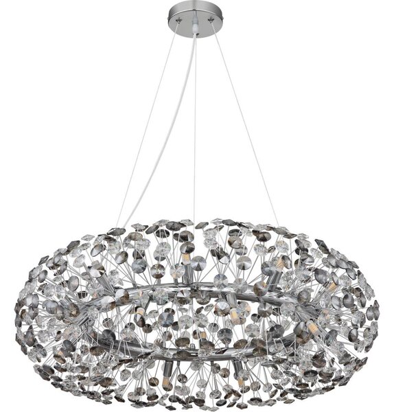 Globo 64135H3C - LED krištáľový luster na lankách KATRINA 20xG9/3,5W/230V