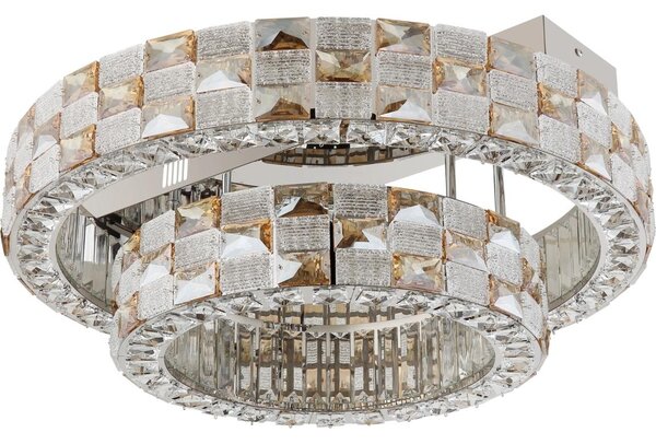 Globo 67396D1 - LED stmievateľné stropné svietidlo LIDIA 55W/230V 2700-6000K pr. 61 cm + diaľkové ovládanie