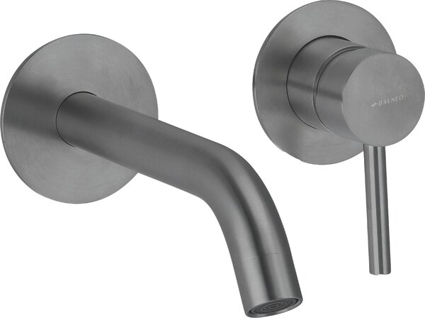 BALNEO umývadlová batéria CASCADE model 3 gunmetal