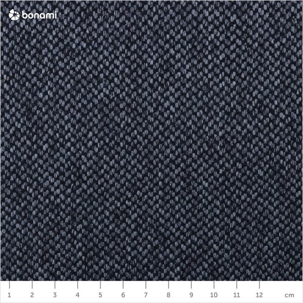 Tmavomodrá čalúnená dvojlôžková posteľ s úložným priestorom a roštom 200x200 cm Arendal – Cosmopolitan Design