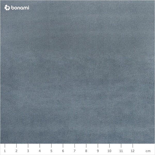 Svetlomodrá čalúnená dvojlôžková posteľ s úložným priestorom s roštom 160x200 cm Casey – Mazzini Beds