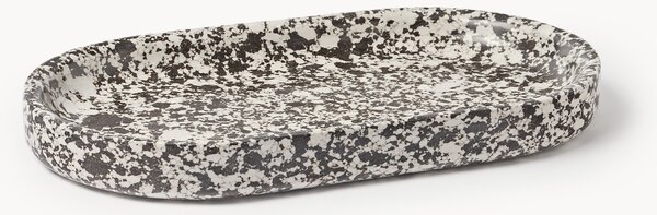 Servírovací podnos z technického mramoru Elara, Š 38 cm