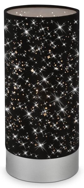 Briloner Briloner 7028-015 - Stolná lampa STARRY SKY 1xE14/25W/230V čierna BL1472 + záruka 3 roky zadarmo