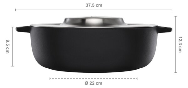 Fiskars Grilovací liatinový hrniec Norden Chef