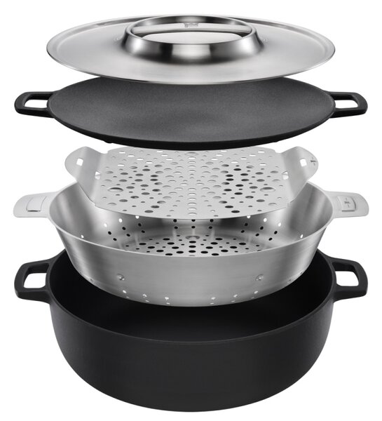 Fiskars Grilovací liatinový hrniec Norden Chef