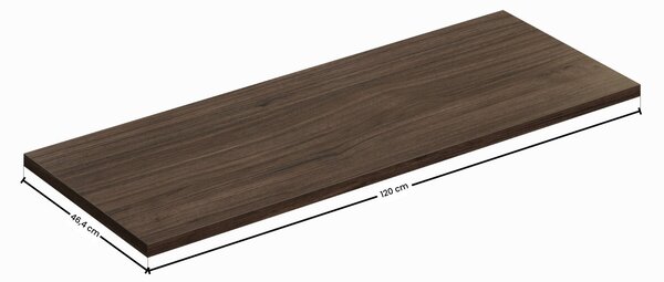 Comad Doska pod umývadlo Villa 120 cm orech