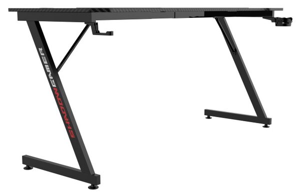Herný stôl SHADOW GAMER 1.1 s podložkou pod myš