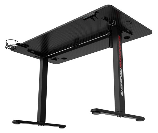 Herný stôl SHADOW GAMER 1.0 elektrický, čierny