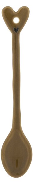 Keramická lyžička Brown 14 cm