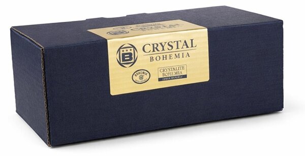 Crystal Bohemia Stojan na servítky DIAMOND 172 mm