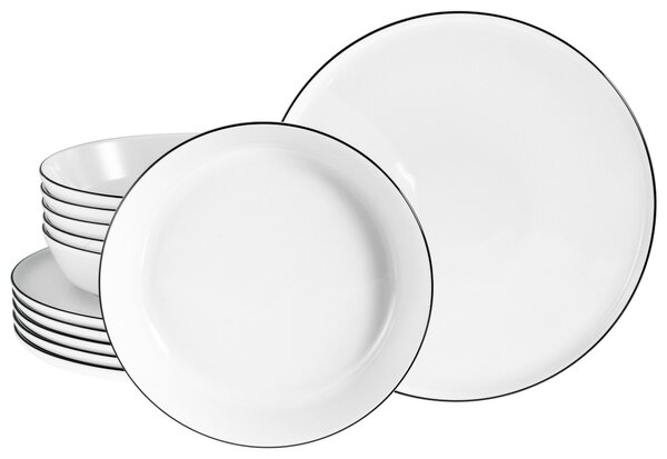 JEDÁLENSKÝ SERVIS Chef Collection Black Line 12-dielne Creatable - Online Only bytové doplnky, Online Only