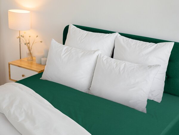 RENFORCÉ PRESTIERADLO BASIC 100X200 CM TMAVOZELENÉ