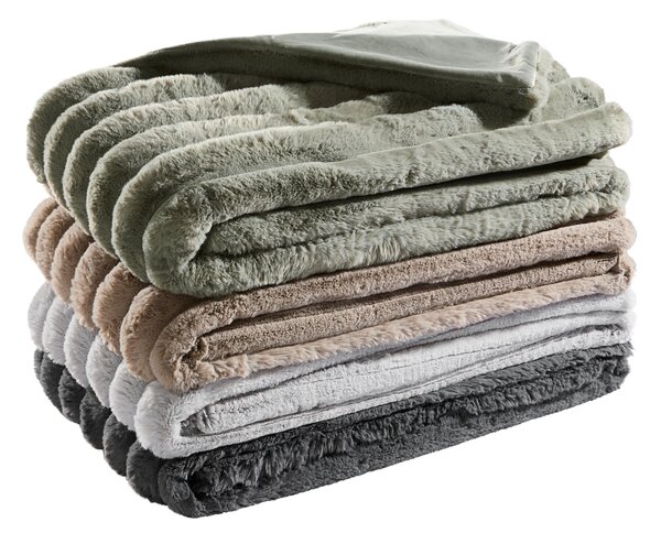KOŽUŠINOVÁ DEKA, polyester, 150/200 cm Novel - Textil do domácnosti