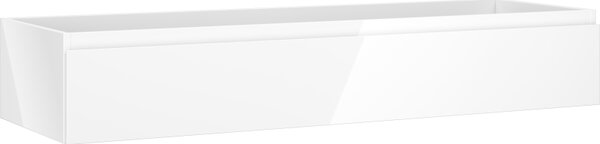 Mexen Orio, kúpeľňová skrinka 140 cm, 1 zásuvka, biela lesklá, 91A10-14023-1-BF00