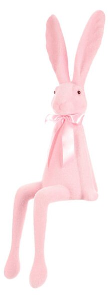 Veľkonočná dekorácia zajac VEK210 PINK-LT
