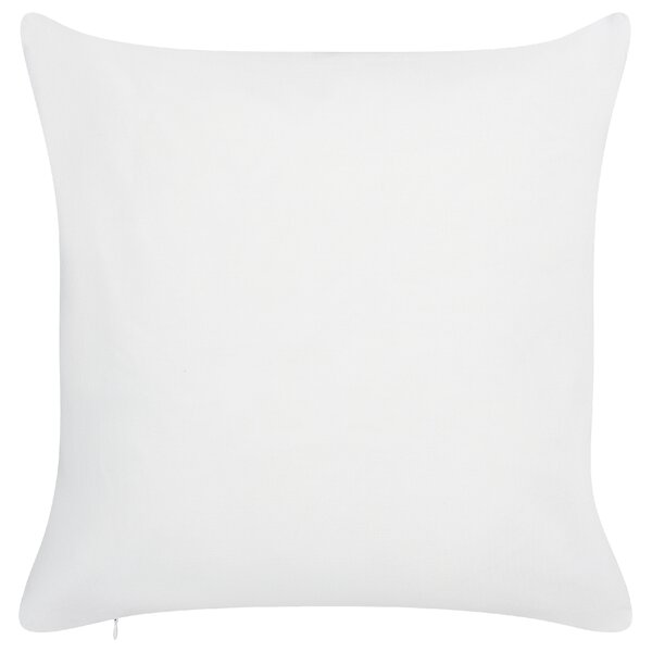 Sada 2 záhradných dekoratívnych vankúšov viacfarebná kvetovaný vzor polyester 45 x 45 cm moderné vodoodolné vankúše