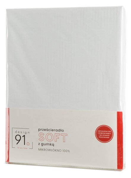 PRESTIERADLO Z MIKROVLÁKNA SOFT 140X200 CM BIELE