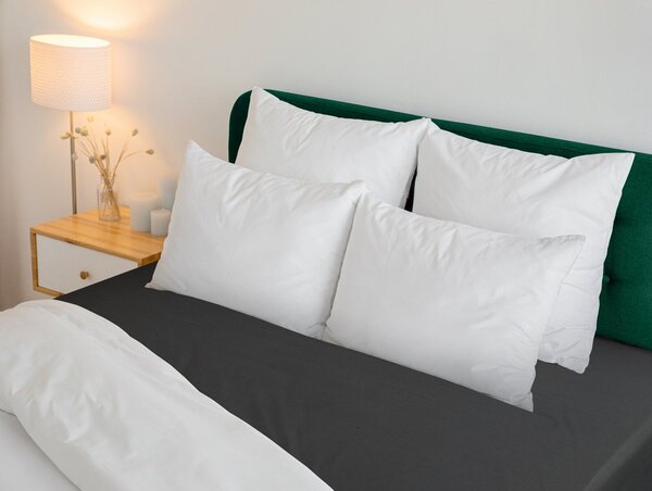 PRESTIERADLO Z MIKROVLÁKNA SOFT 140X200 CM SIVÉ BX