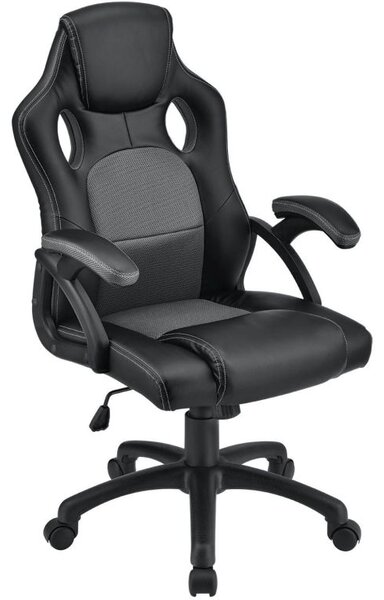 Ergonomická kancelárska stolička, čierna, polohovateľná opie