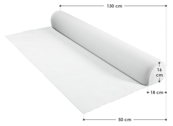 Detská nafukovacia zábrana Louana 130 cm, biela