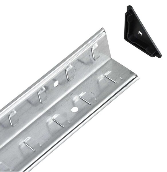 Kovový regál Easy 2 ks 160x80x40 cm, 4 police, nosnosť 640kg