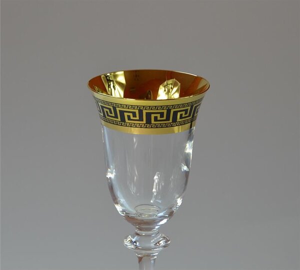 BOHEMIA ANGELA VERSO GOLD POHÁR NA DESTILÁTY 60 ML SADA 6 KS