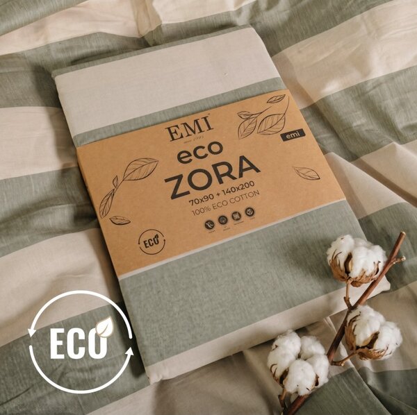 Obliečky bavlnené ECO Zora EMI