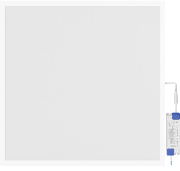 Mexen Brill+, stropný LED panel 60×60 cm, 48 W, studená biela 6500K, L201-060-060-4865-20