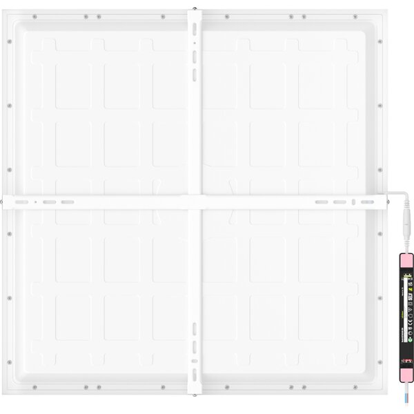 Mexen Brill-S, stropný LED panel 60×60 cm, 48 W, neutrálna biela 4000K, L206-060-060-4840-20