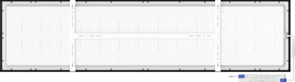 Mexen Brill-S, stropný LED panel 120×30 cm, 36 W, neutrálna biela 4000K, L207-120-030-3640-70