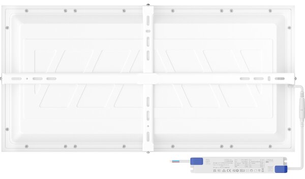 Mexen Brill-S, stropný LED panel 60×30 cm, 24 W, neutrálna biela 4000K, L207-060-030-2440-20