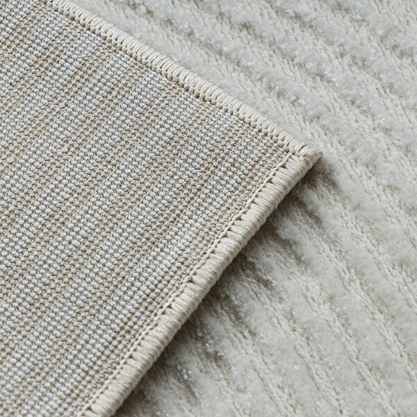 Dywany Łuszczów, Kusový koberec Balance 9086 cream, 80x150, biela, obývacia izba
