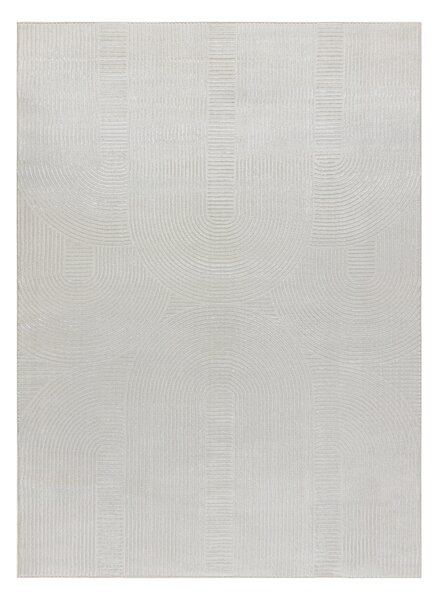 Dywany Łuszczów, Kusový koberec Balance 9086 cream, 80x150, biela, obývacia izba