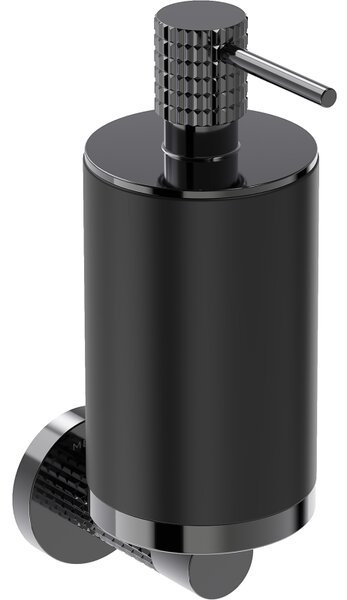 Mexen Triv, nástenný dávkovač mydla, čierna/čierny chróm, 250ml, 70A33058-73B