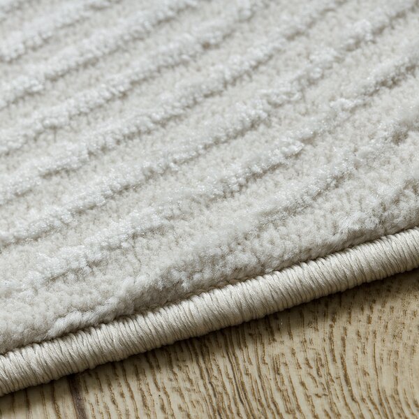 Dywany Łuszczów, Kusový koberec Balance 9086 cream, 80x150, biela, obývacia izba